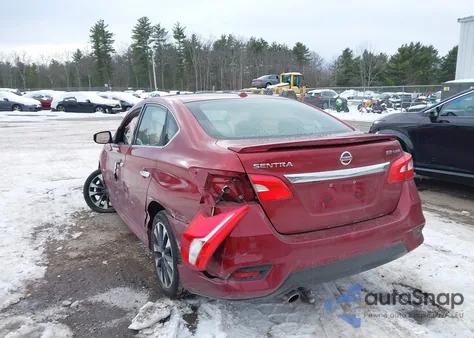 2017 Nissan Sentra Sr Turbo from USA, damaged, VIN 3N1CB7AP7HY330217